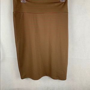 Lularoe Cassie Pencil Stripe Skirt plus size 2XL